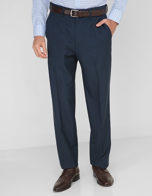 Pantalón de vestir recto para hombre 1