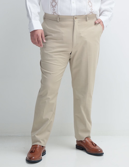 Pantalón de vestir recto Michael Kors de algodón para hombre