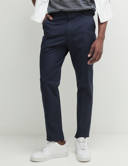 Pantalón de vestir regular para hombre 1