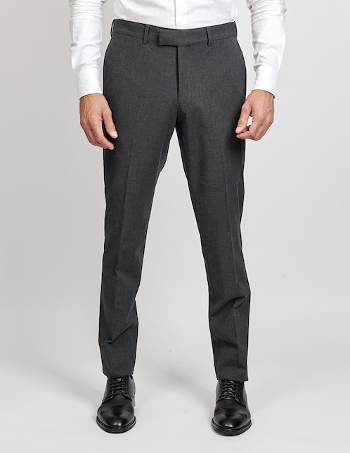 Pantalón de vestir slim de lana para hombre 1