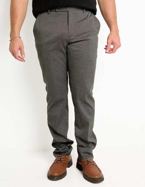 Pantalón de vestir slim para hombre