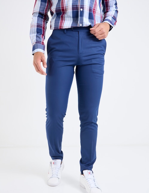 Pantalón de vestir slim para hombre 1