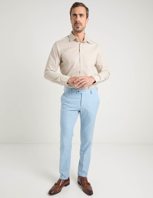 Pantalón de vestir slim para hombre 1