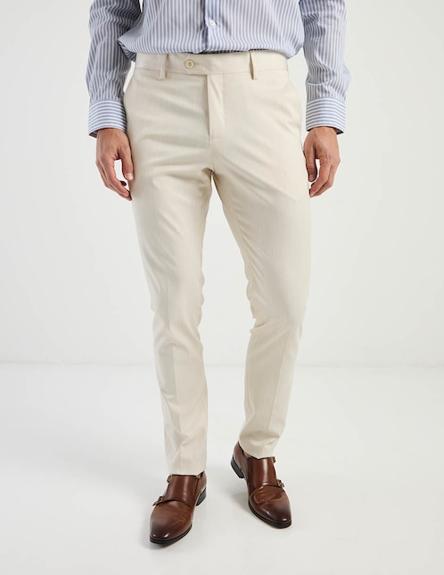 Pantalón de vestir slim para hombre 1