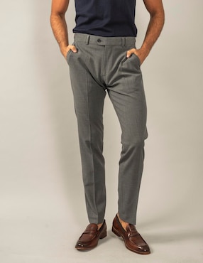 Pantalón Slim Puroego De Algodón Para Hombre