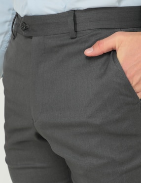 Pantalón de vestir business casual recto Perry Ellis para hombre