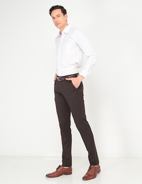 Pantalón de vestir slim Perry Ellis para hombre