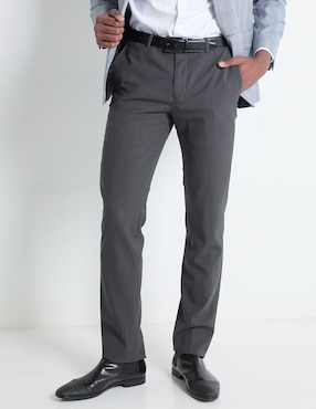 Pantalones HUGO Para Hombre, Tejido Viscose-polyamide-elastane, Cierre Cremallera, Lavable A Máquina