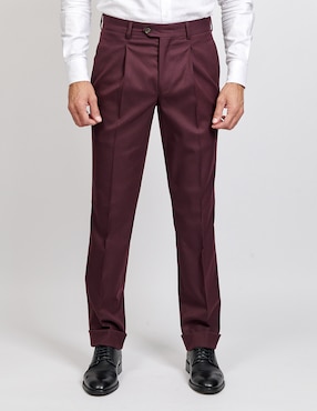 Pantalón De Vestir Straight Tommy Hilfiger Para Hombre