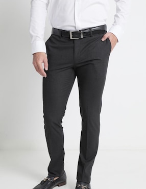 Pantalón De Vestir Slim Perry Ellis Para Hombre