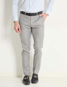 Pantalón De Vestir Slim Perry Ellis Para Hombre