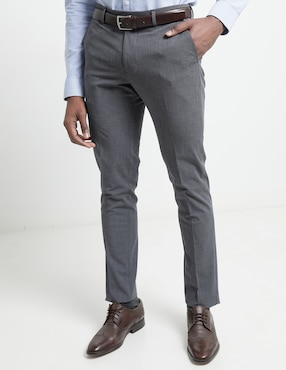 Pantalón De Vestir Slim Perry Ellis Para Hombre