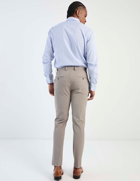 Pantalón business casual slim Zanetti para hombre