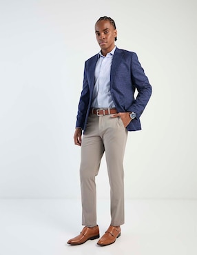 Pantalón business casual slim Zanetti para hombre