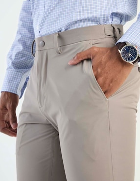 Pantalón business casual slim Zanetti para hombre