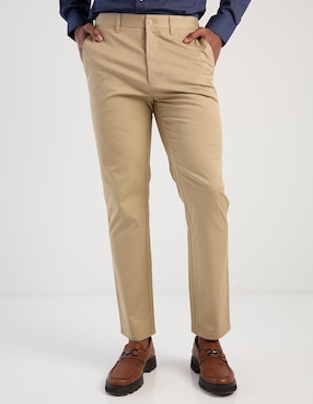 Pantalón recto Spagnolo de algodón para hombre