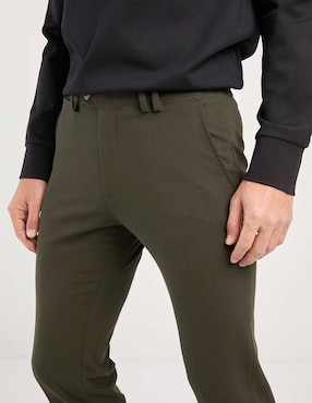 Pantalón de vestir slim Puroego para hombre