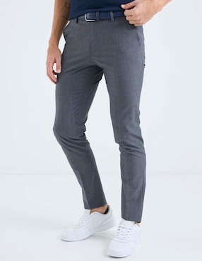 Pantalón de vestir slim Perry Ellis para hombre
