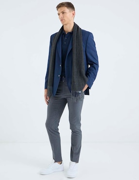 Pantalón de vestir slim Perry Ellis para hombre