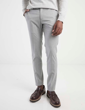 Pantalón de vestir slim Perry Ellis para hombre