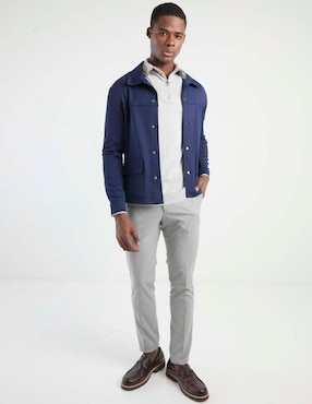 Pantalón de vestir slim Perry Ellis para hombre