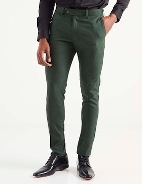 Pantalón de vestir slim Perry Ellis para hombre