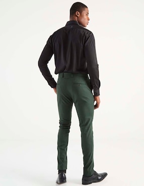 Pantalón de vestir slim Perry Ellis para hombre