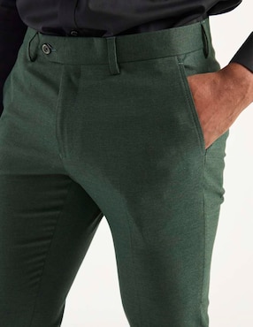 Pantalón de vestir slim Perry Ellis para hombre
