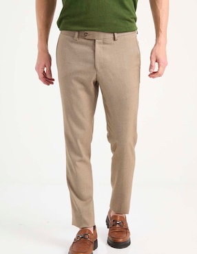 Pantalón de vestir chino recto Claiborne para hombre