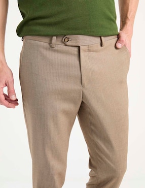 Pantalón de vestir chino recto Claiborne para hombre