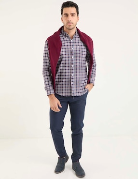 Pantalón de vestir business casual cargo slim Jbe para hombre