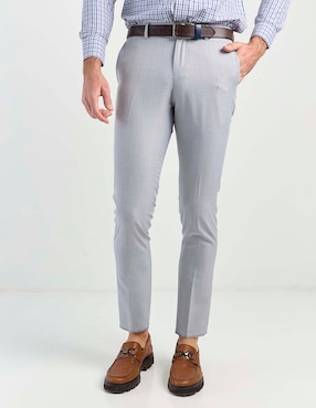 Pantalón de vestir straight Jbe de algodón para hombre