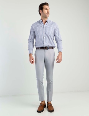 Pantalón de vestir straight Jbe de algodón para hombre
