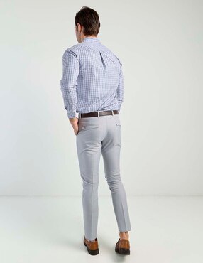 Pantalón de vestir straight Jbe de algodón para hombre