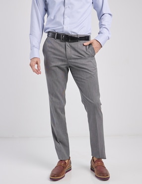 Pantalón de vestir recto jbe de para hombre