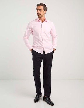 Pantalón casual de vestir regular Jbe de lana para hombre