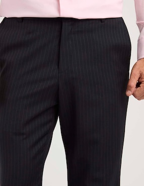 Pantalón casual de vestir regular Jbe de lana para hombre