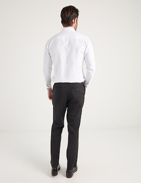 Pantalón de vestir recto Jbe de lana para hombre