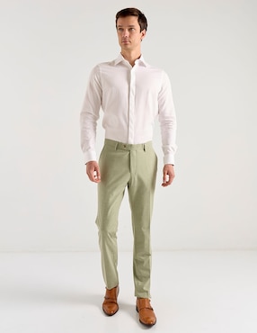 Pantalón de vestir slim Zanetti para hombre