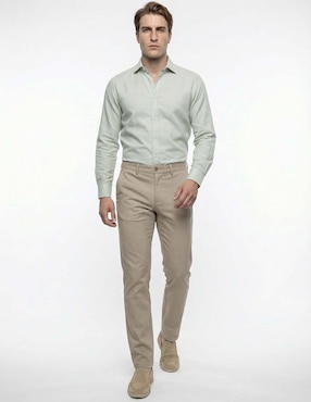 Pantalón de vestir regular Michael Kors de algodón para hombre