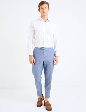 Pantalón business casual chino slim Elemento Uomo para hombre