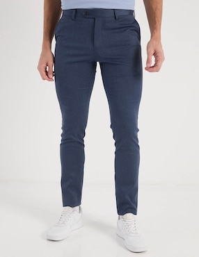 Pantalón de vestir skinny Perry Ellis para hombre