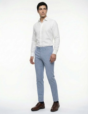 Pantalón de vestir slim Perry Ellis para hombre