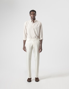 Pantalón de vestir slim Puroego para hombre