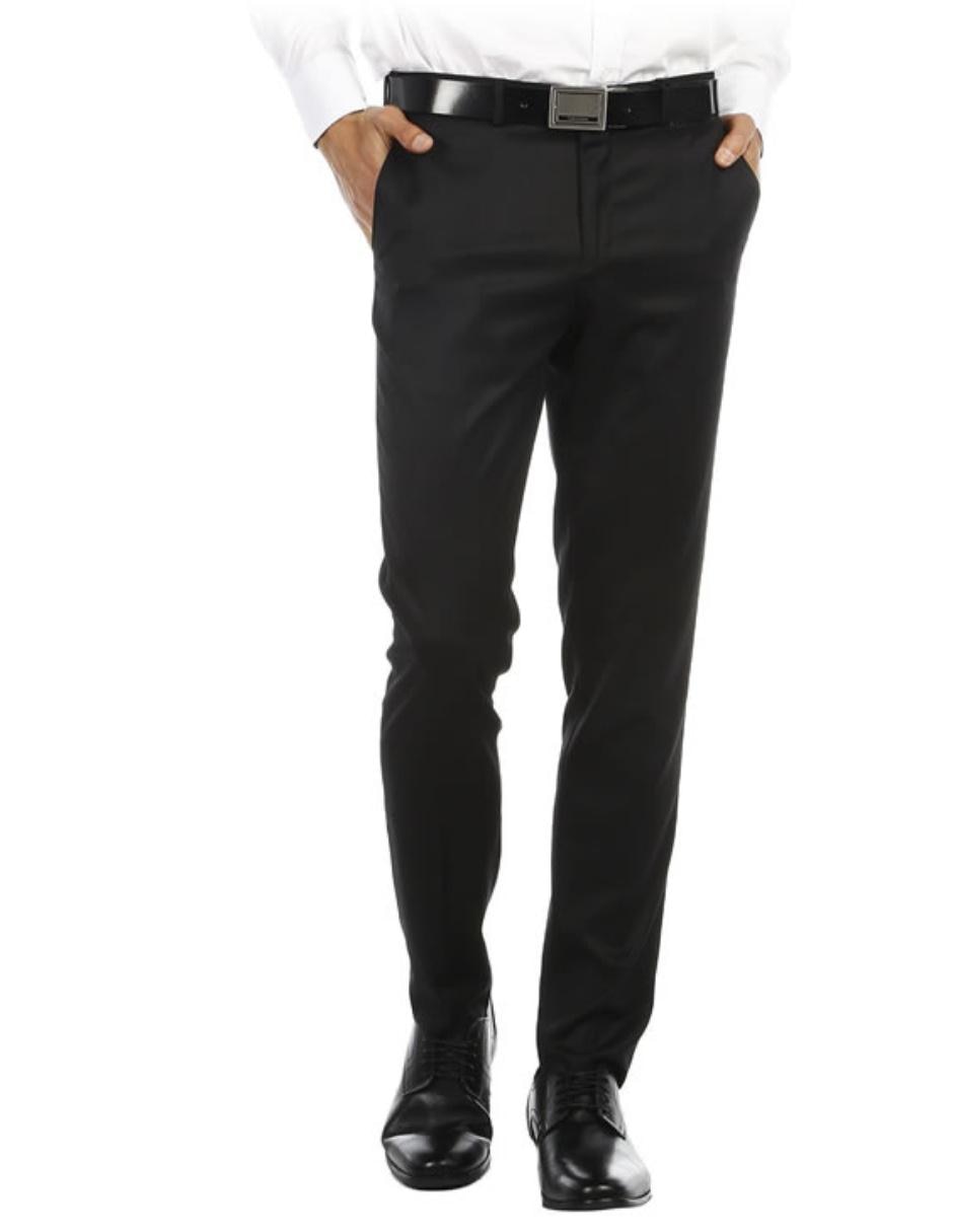 Pantalón de vestir regular para hombre