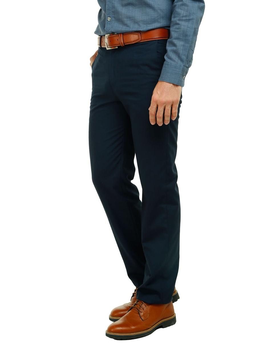 PANTALON VESTIR JB, 44-34, AZUL MARINO