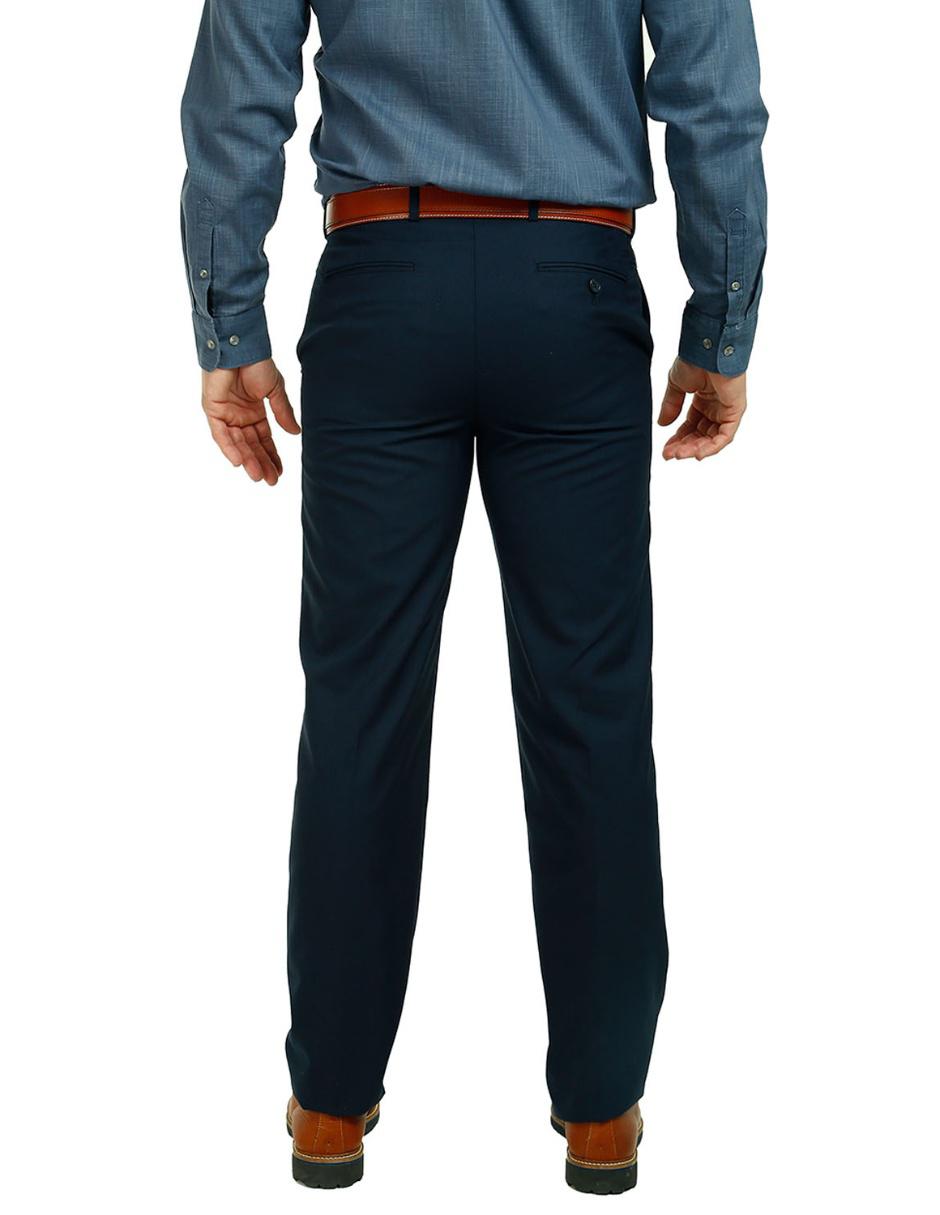 PANTALON VESTIR JB, 44-34, AZUL MARINO