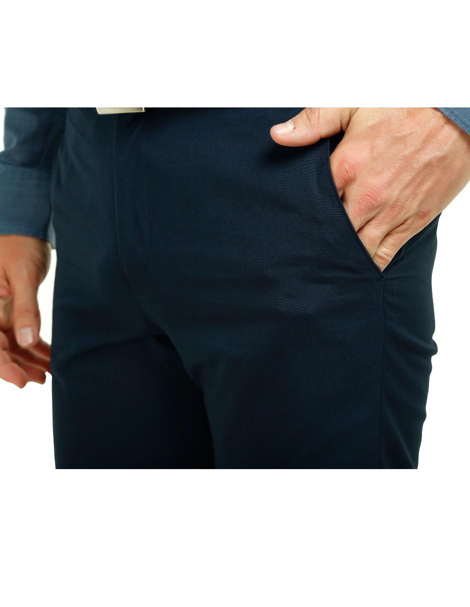 PANTALON VESTIR JB, 44-34, AZUL MARINO