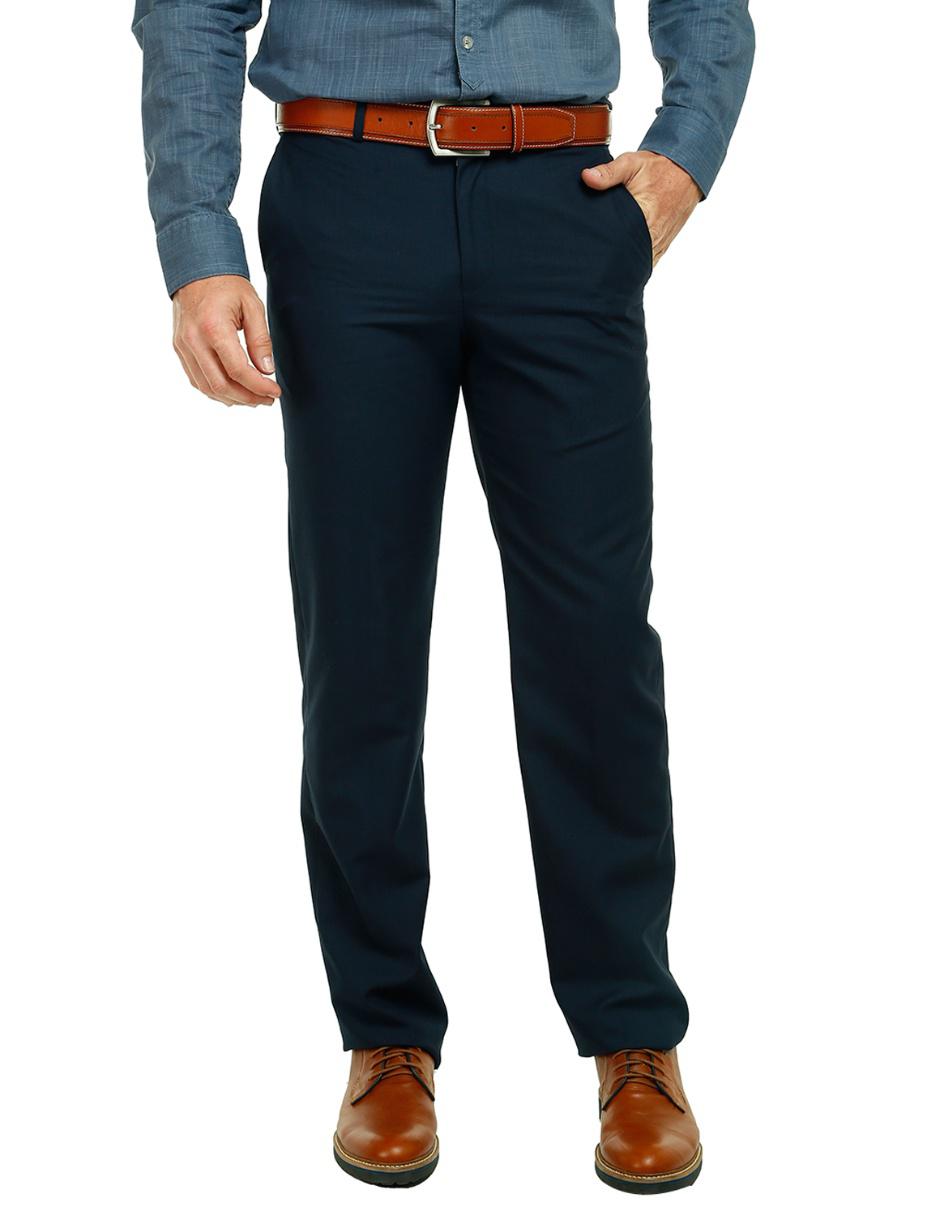 Pantalón de vestir recto para hombre