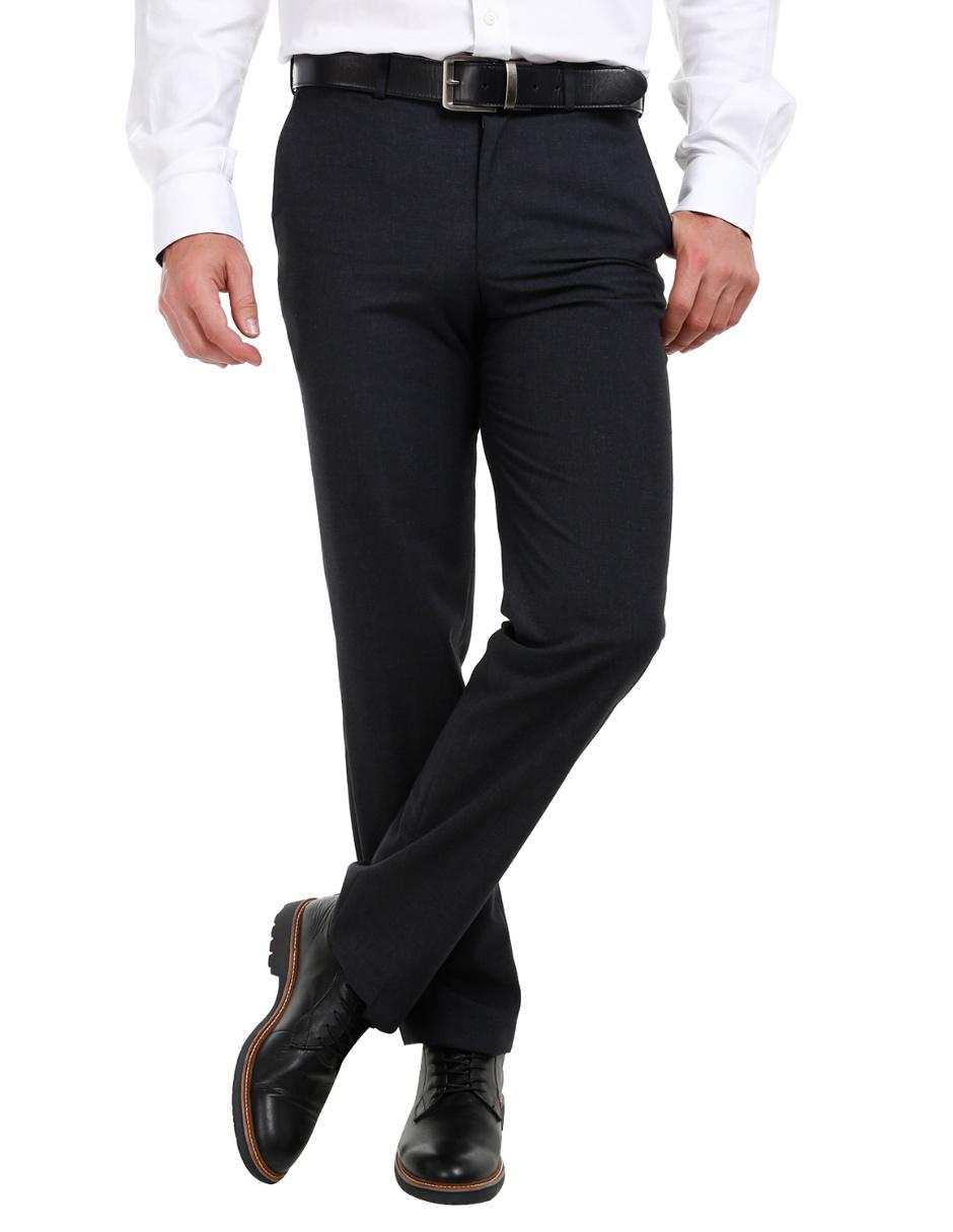 Pantalón de vestir recto para hombre